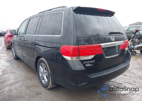 2008 Honda Odyssey Touring from USA, damaged, VIN 5FNRL389X8B023625